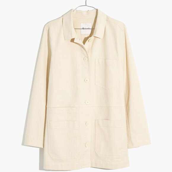 Madewell Becker Oversized Chore Coat - Picture 4 of 10